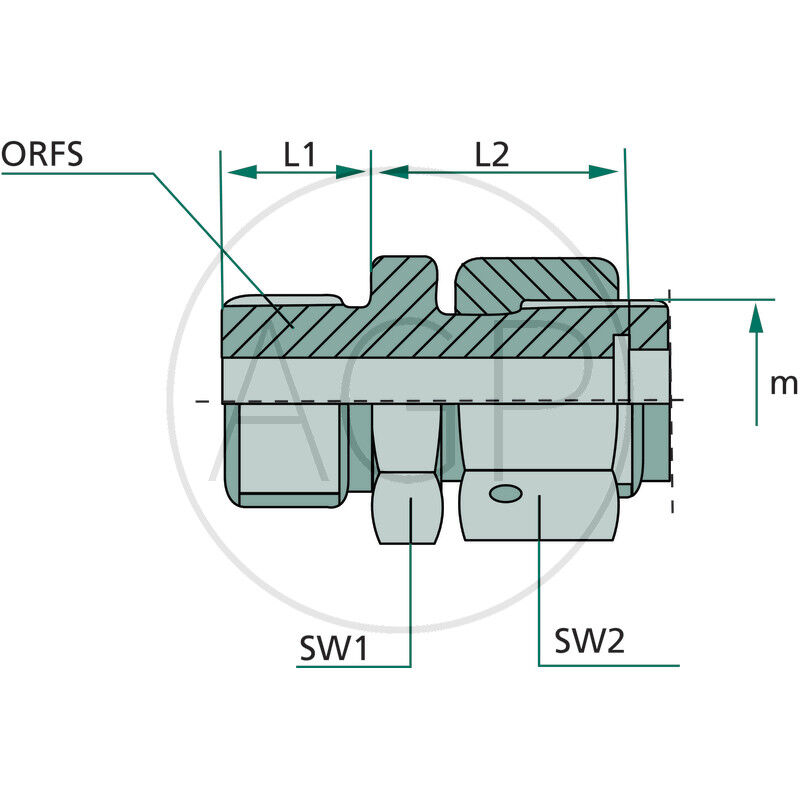 GA 9/16 M-ORFS x 6S FS-MET