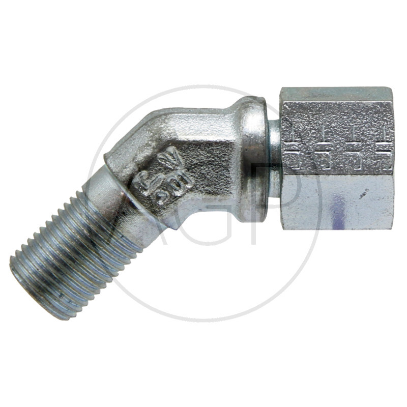 WA 3/8 M-BSP x 3/8 FS-BSP 45°