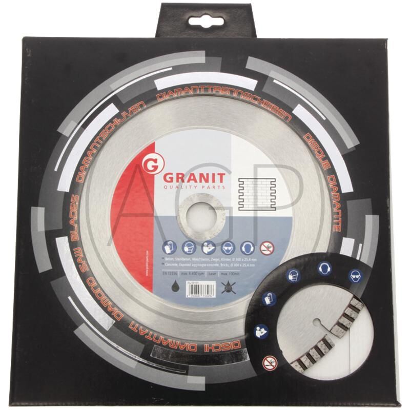 Diamantový řezný kotouč  o vnitřním průměru 25,4 mm