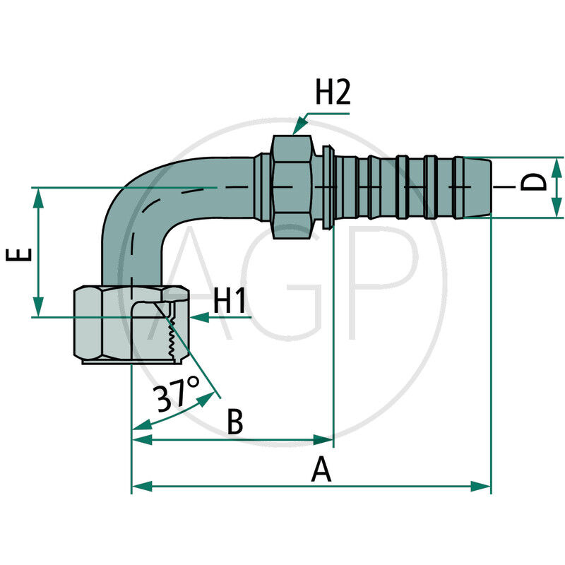 PNB 32 DKJ 1 5/8 90°S