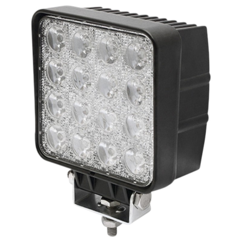 Pracovní LED světlo se 16 LED diody 48 W na 12-24 V se svítivostí 3040 lm