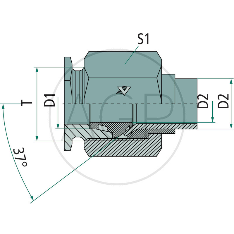 BO-SET 28 L- VA Trubkové šroubení