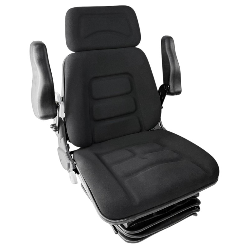 Vzduchově odpružené sedadlo do traktoru a pracovních strojů – s vlastním kompresorem 12 V