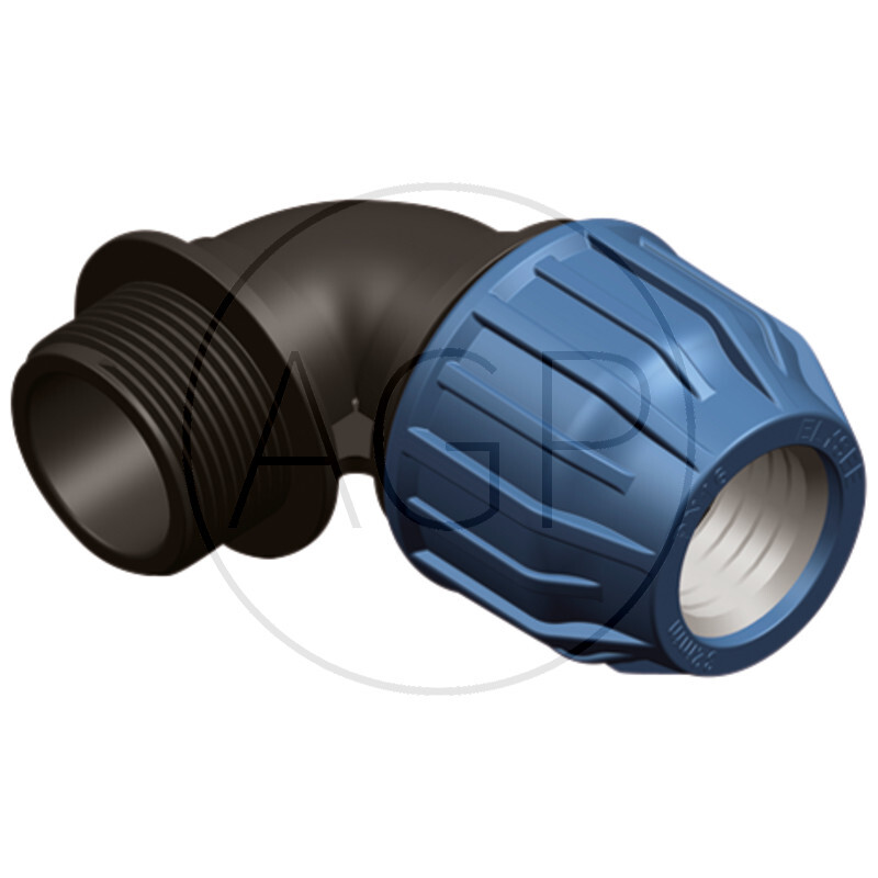 Koleno vnější trubka Ø 90 mm, 90°, přípoj 3
