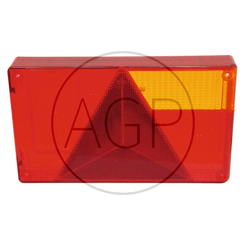 Zadní světlo o rozměru 238 x 138 x 52 mm