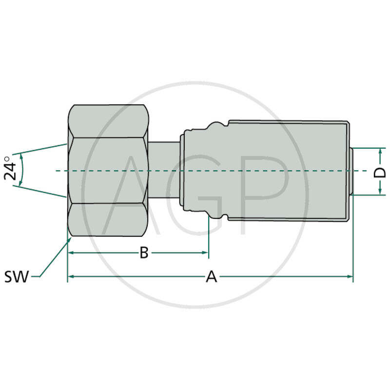 PNE 10 DKOL M22x1.5 (15L)