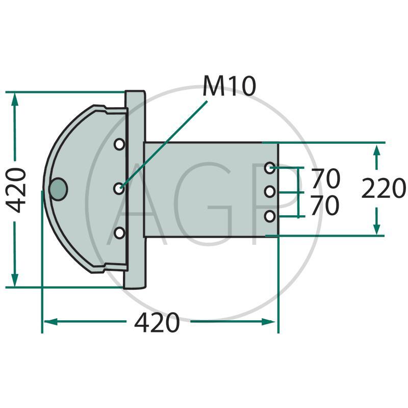 Skluznice Pöttinger, na série NOVAALPIN, NOVACAT, NOVADISC