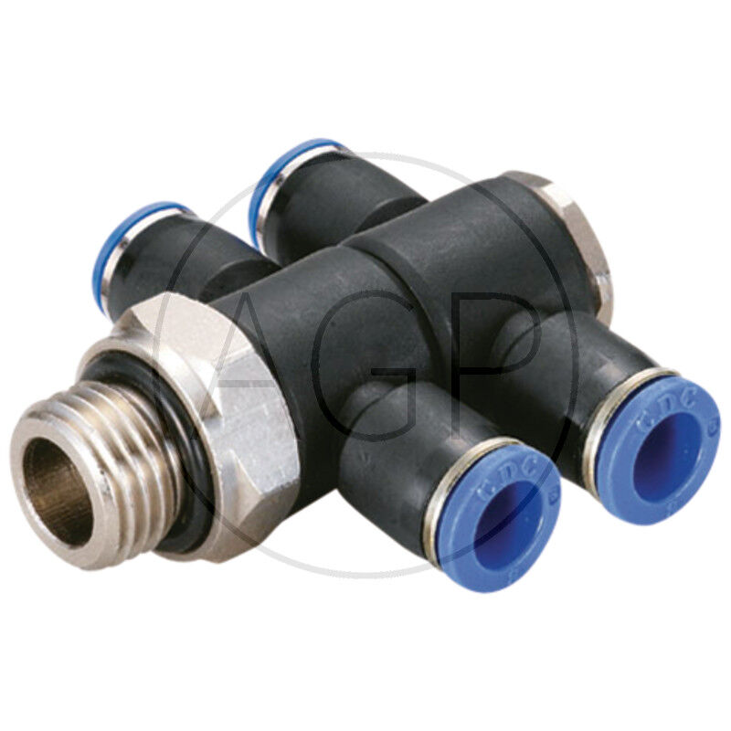 B-TVTEd2-10-1/2-KU T-rozdělovač-šroubení