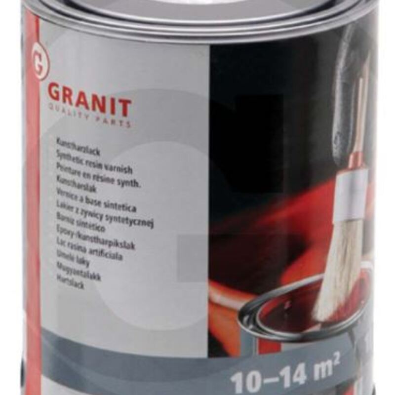 Barva na zemědělské stroje 1000 ml s odstínem žlutým Case