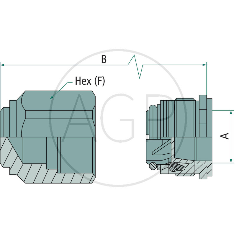 WEO-Zdířka 3/4 (23 mm)