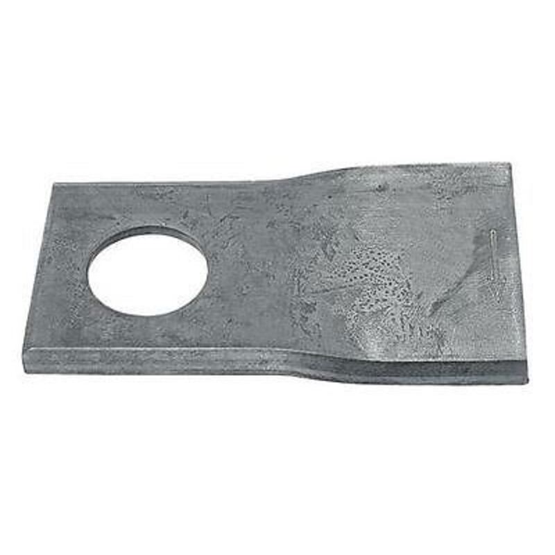Pravé rotační nože pro Pöttinger bubnové sekačky 112 x 48 x 4 mm v balení 25 ks