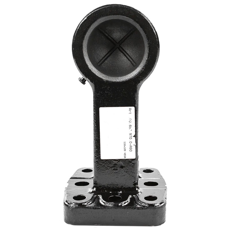 Tažná hubice K80 Scharmüller s příruba 110 x 100 mm s 8 díry na přívěs za traktor