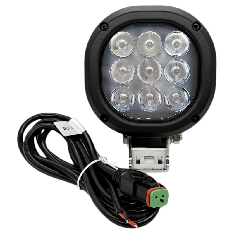 Modré LED pracovní světlo pro postřikovací ramena 12/24 V | DEUTSCH | IP67/IP6K9K