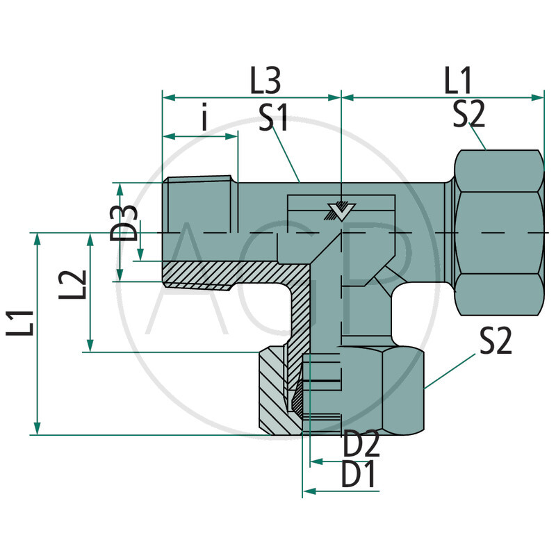LEV 4 LL-R 1/8 kuž. VA