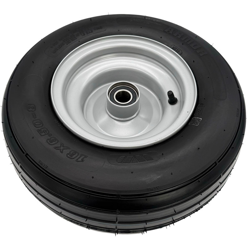 Kompletní kolo 16 x 6.50-8 s diskem na průměr nápravy 25 mm pro obraceče a shrnovače píce