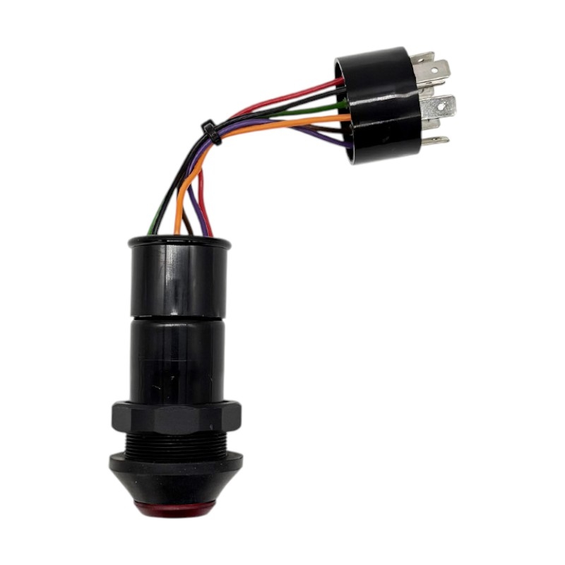 Tlačítkový spínač výstražných světel pro traktory John Deere