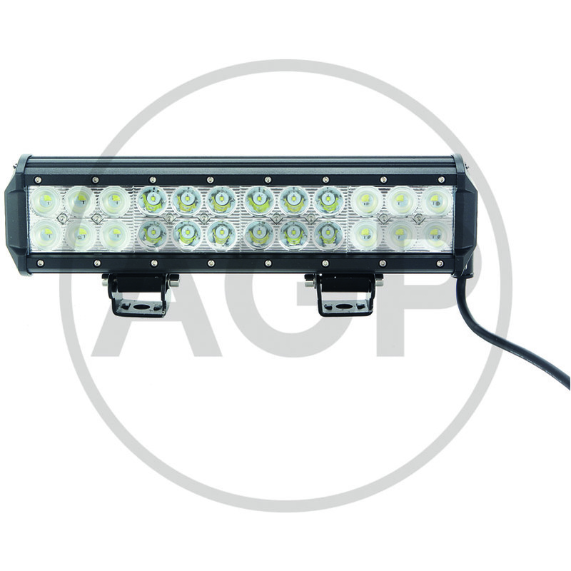 LED světelná pracovní rampa, pracovní LED lampa na 9-33 V, LED světlo s 24 diody o výkonu 72 W