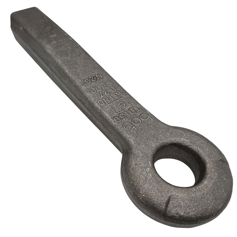 Tažné oko o průměru 40 mm k navaření 50 x 50 mm pro zemědělskou techniku