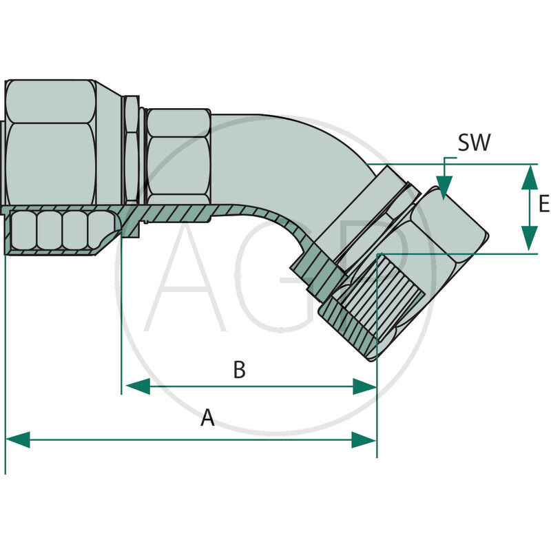 PNE 10 DKORF 11/16 45°