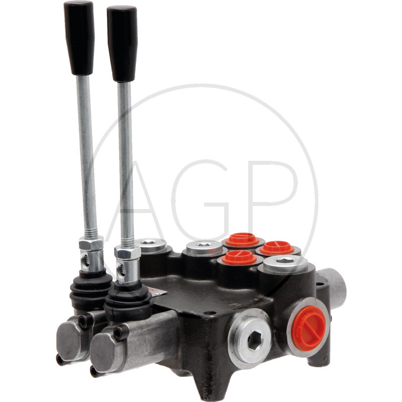 Ventil P80 1x dvoučínný, 1xEW (A,A-B uzavřený / zpětná pružina)