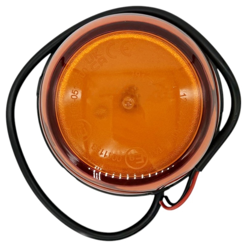 LED maják 12/24 V s pevnou základnou pro přišroubování