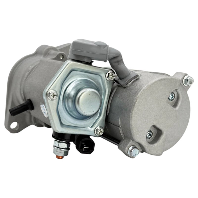 Startér pro motory Kubota 12 V a výkonu 1,4 kW s 9 zuby na pastorku pro Kubota 16611‑63013 / DSN2086