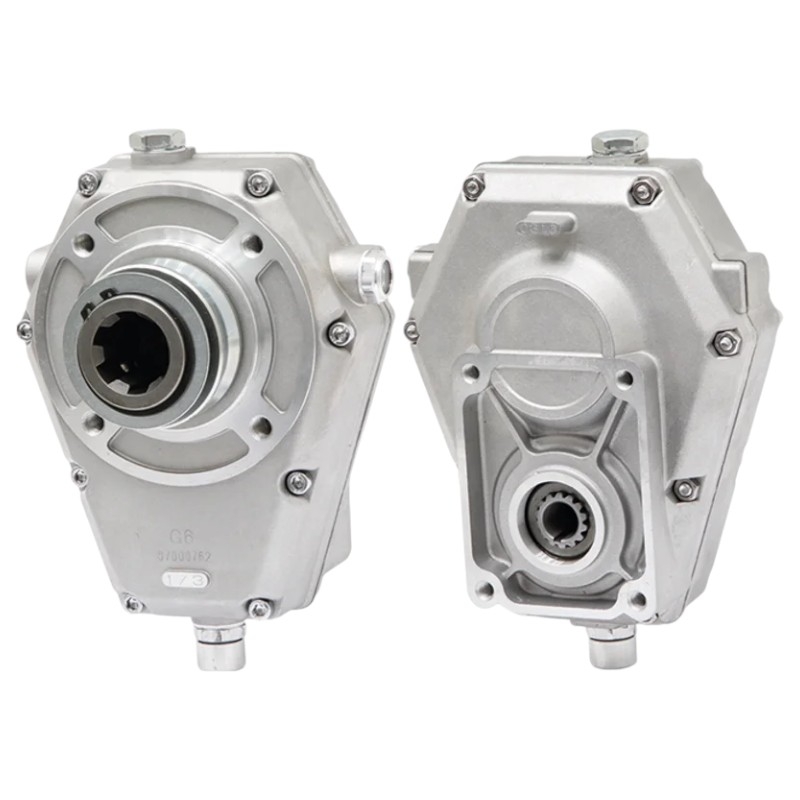 Převodovka s převodem 1:3 k hydraulickému čerpadlu pro připojení 6 drážkovou hřídel 