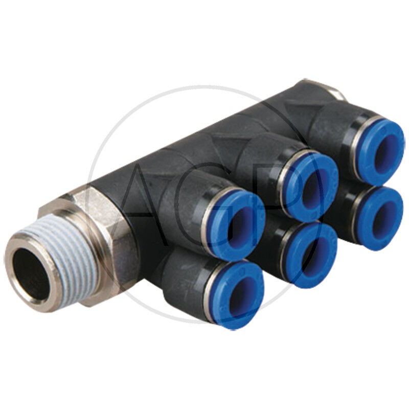 B-YVTEdk3-12-1/2-KU Y-rozdělovač-šroubení