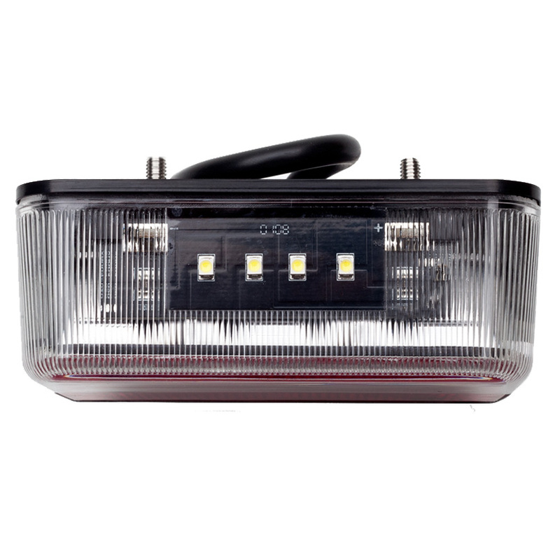 LED zadní světlo 12V na přívěs a traktor pro použití vlevo i vpravo
