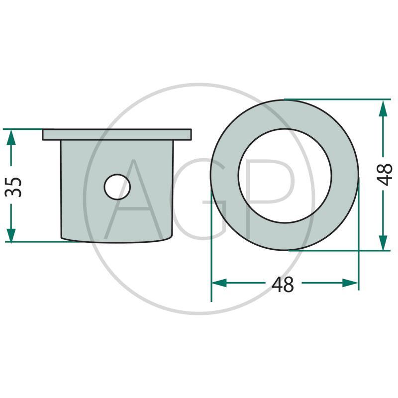 Pouzdro plastové, pro SIP na typy Star 300, 360, 400
