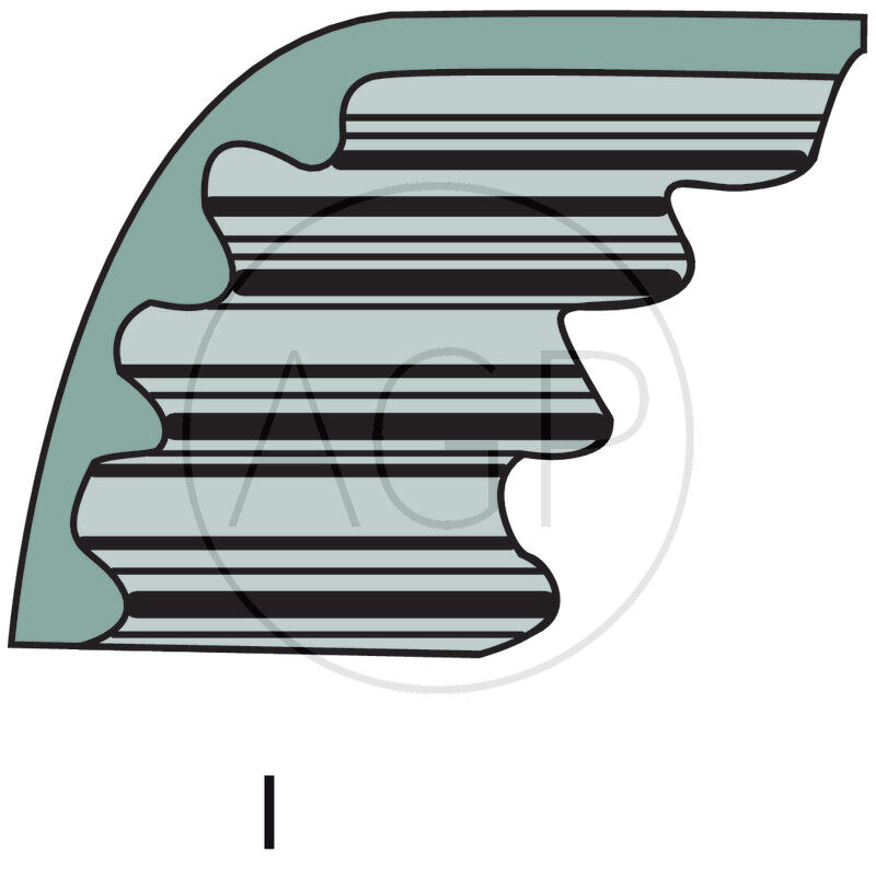 Stiga ozubený řemen o rozměru 1880 x 20 mm