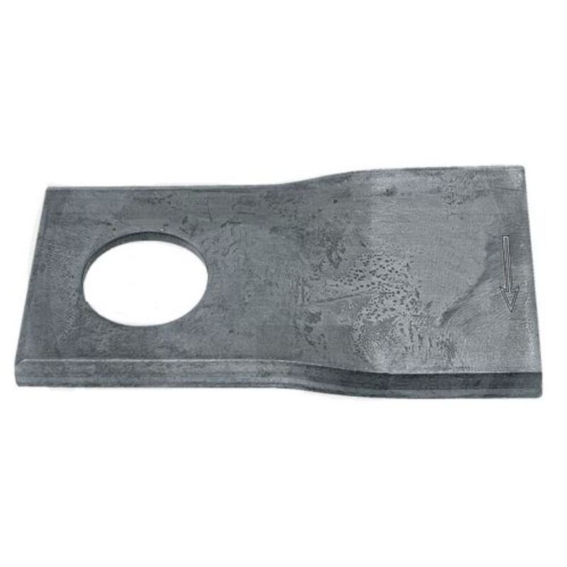 Pravé rotační nože 25 ks pro Pöttinger bubnové žací stroje 100 x 48 x 4 mm
