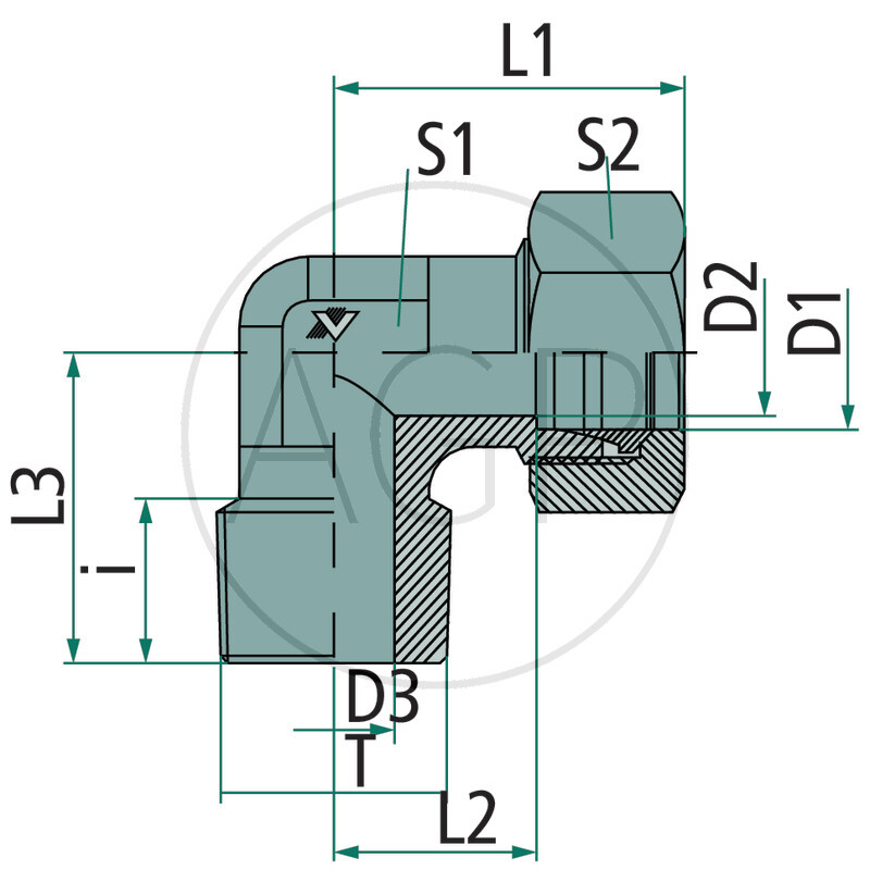 WEV 18 L- M22x1,5 kuž. VA