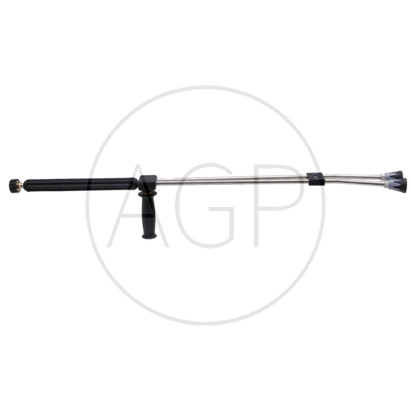 Dvojitá ocelová trubka s přípojem M22 x 1,5 vnitřní závit 1/4 vnitřní závit o délce 980 mm