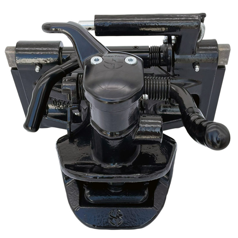 Sauermann etážový závěs o šířce desky 320 mm tloušce 20 mm s bočními čepy 30 mm pro traktory CNH
