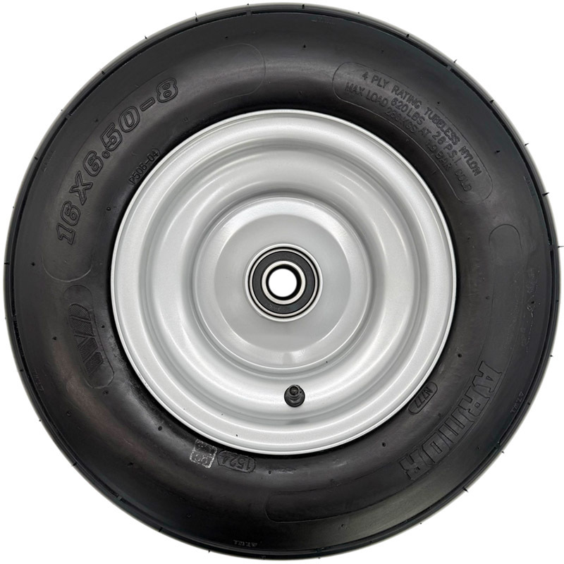 Kompletní kolo 16 x 6.50-8 s diskem na průměr nápravy 25 mm pro obraceče a shrnovače píce