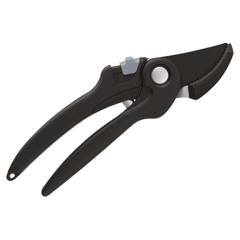 Zahradní nůžky se zoubky na větve do 22 mm Amboss BLACK EDITION délka 208 mm