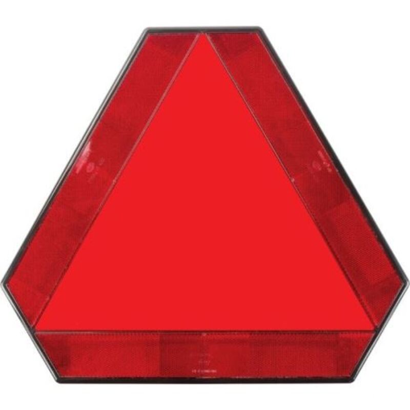 Výstražný varovný trojúhelník pro pomalu jedoucí vozidla o rozměru 360 x 410 mm