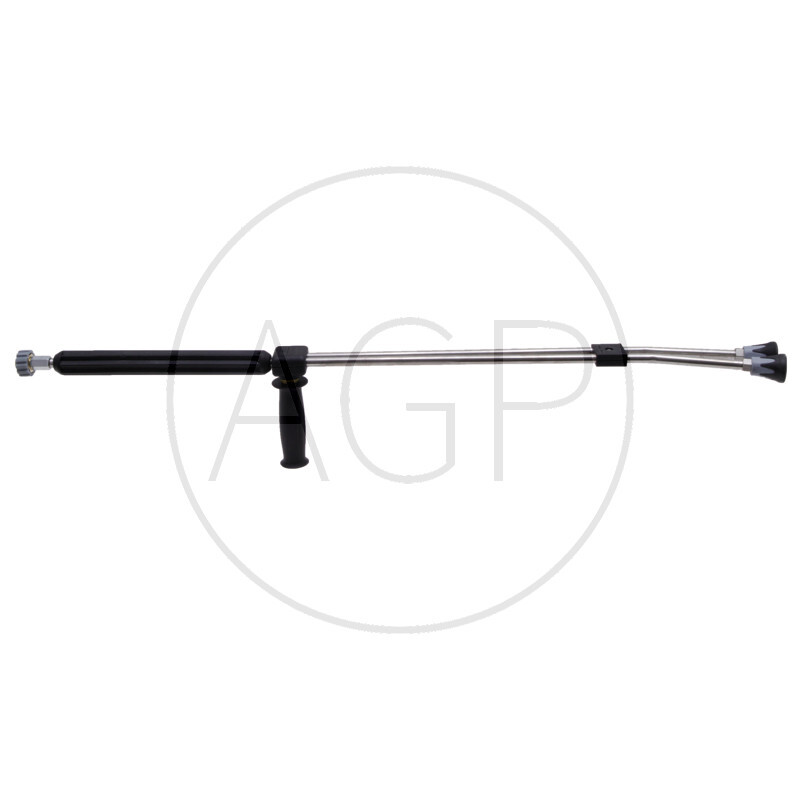 Dvojitá ocelová trubka s přípojem M21 x 1,5 vnitřní závit 1/4 vnitřní závit o délce 980 mm
