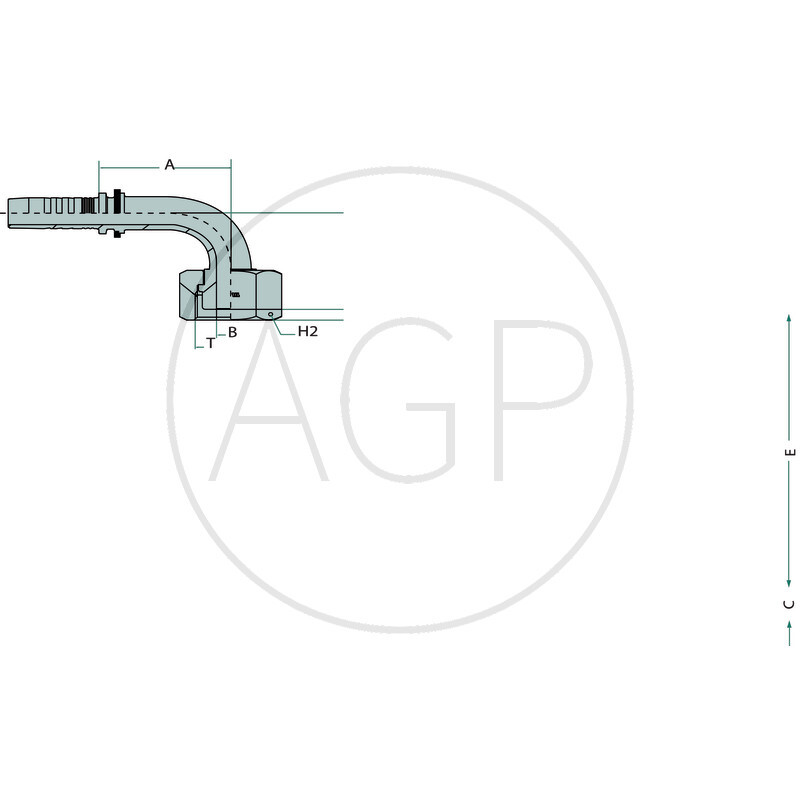PN 20 DKF M36x1.5 90°