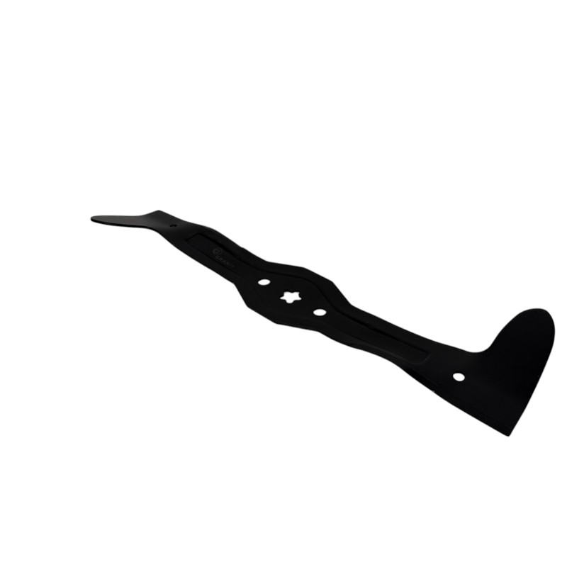 Mulčovací levý nůž 543 mm hvězda 5 zubů pro zahradní traktory Husqvarna, AYP, Jonsered, McCulloch, Partner 