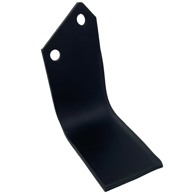 Frézovací nůž levý pro rotavátory Howard a Agricom o rozměru 175 x 137 mm