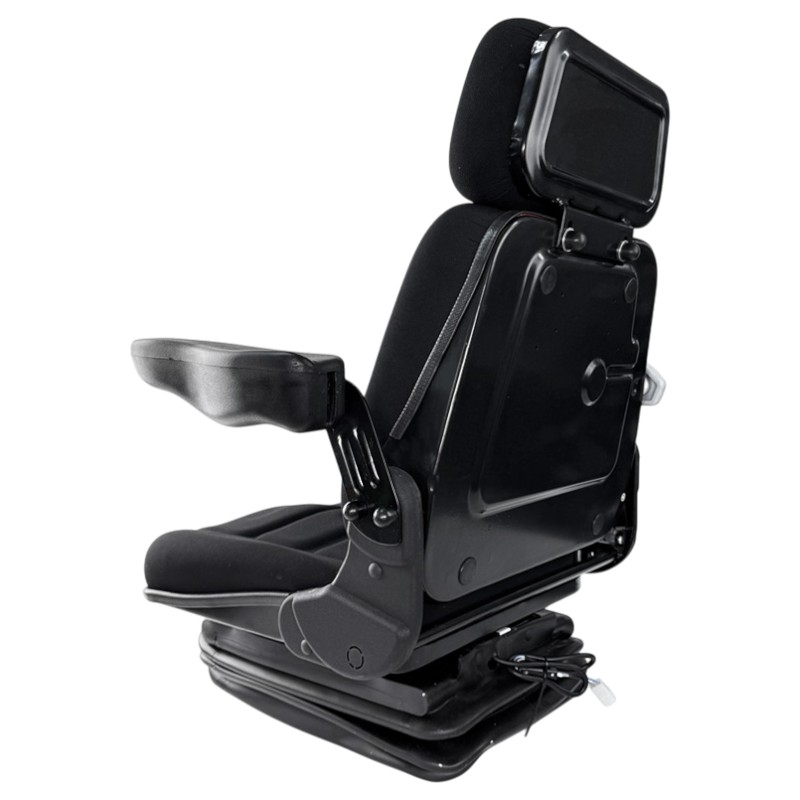 Vzduchově odpružené sedadlo do traktoru a pracovních strojů – s vlastním kompresorem 12 V