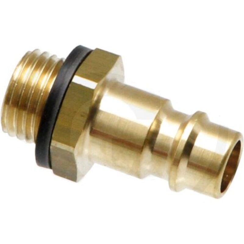 Mosazné nástrčné hrdlo s G 1/2 vnějším závitem pro pneumatické nářadí