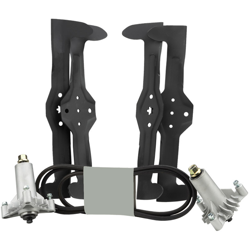 Nože s unašeči a klínovým řemenem pro žací ústrojí na zahradní traktory Husqvarna, Electrolux, Partner