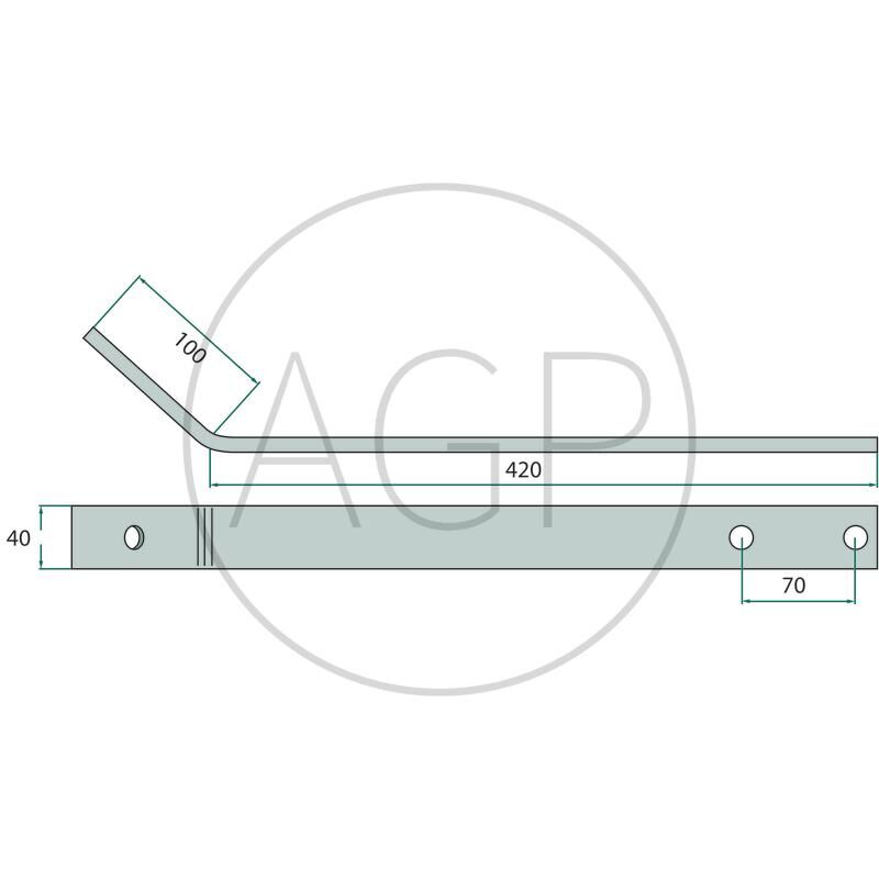 Rameno pera pro Krone, na typy KW 6.05/6, 5.25, 5.35/4, 4.45, 4.65/4