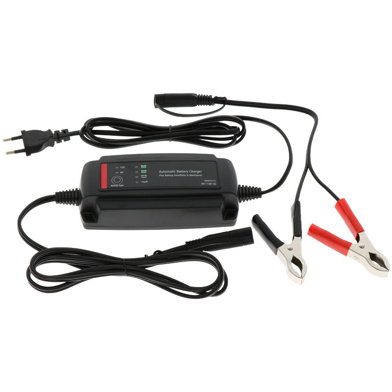 Automatická nabíječka baterií 6 a 12 V od 3 do 30 Ah pro všechny běžné startovací a napájecí baterie SLI, EFB, AGM, GEL