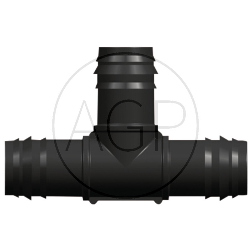 T-kus na vnější průměr 17 mm, přípoj 17 x 17 x 17