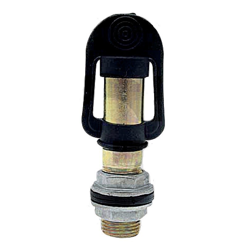 Nástrčná trubka na maják s gumovou čepičkou k našroubování