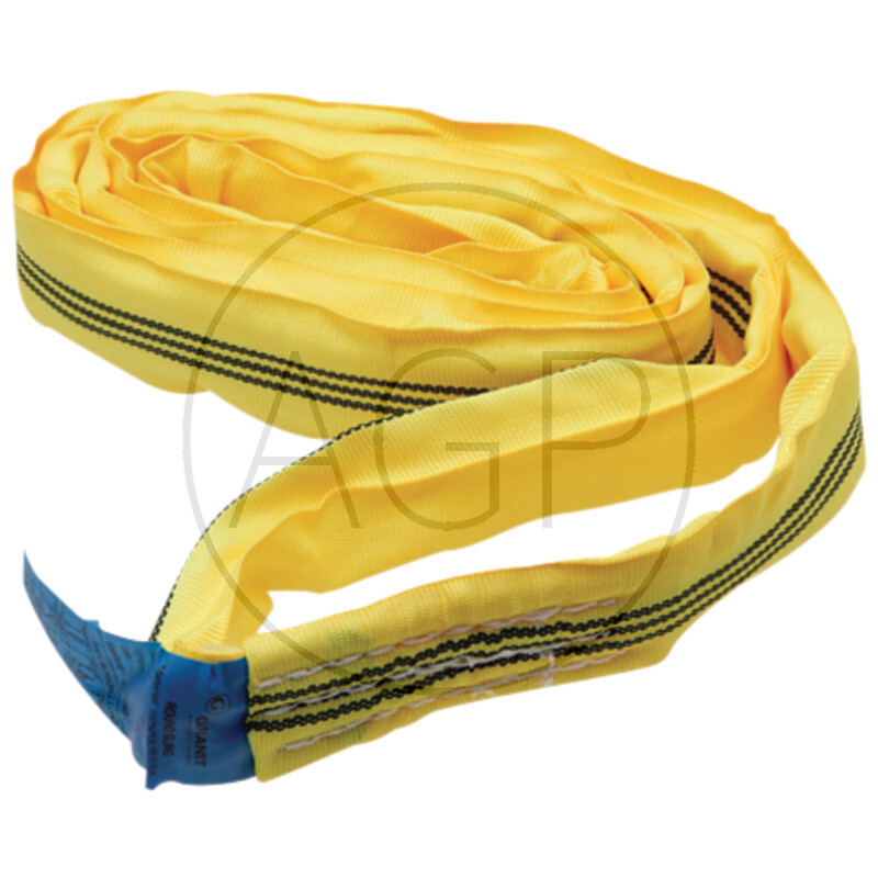 Zvedací dvouvrstvý popruh 5 m / 2000 kg s textilním návlekem